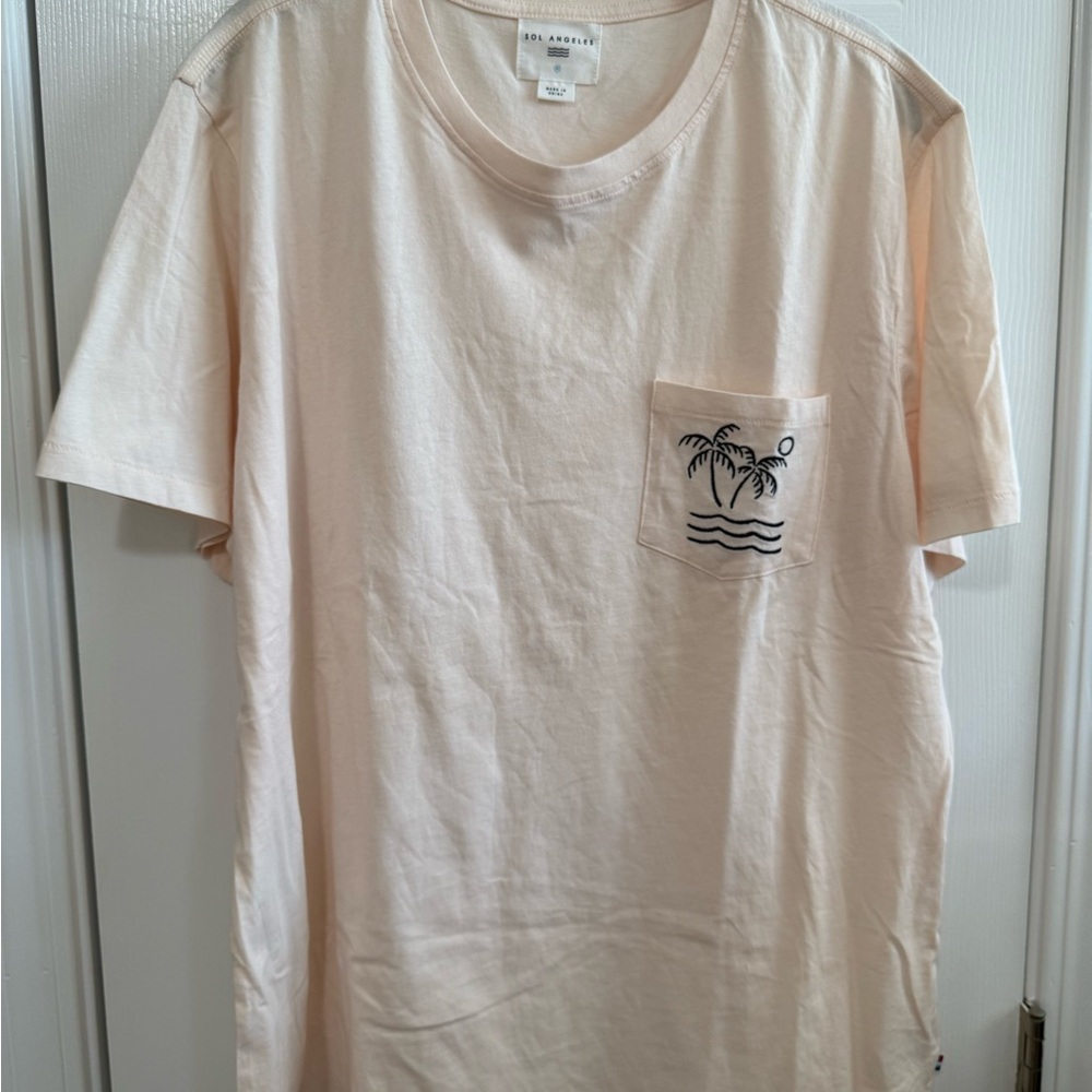 Sol Angeles Embroidered Pocket Tee